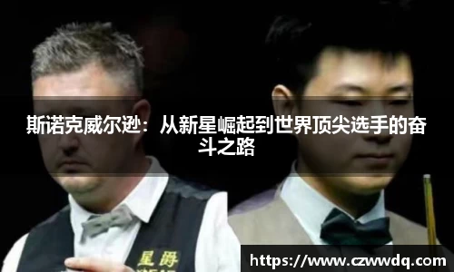 斯诺克威尔逊：从新星崛起到世界顶尖选手的奋斗之路